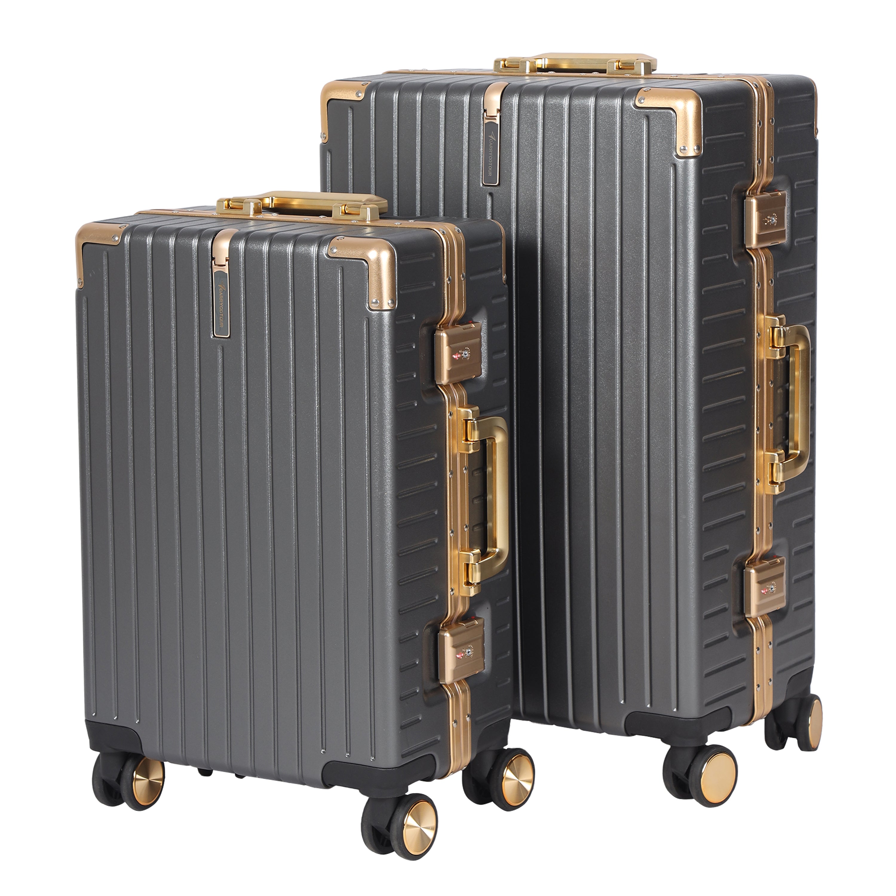 Paros Grey Suitcase Set Of 2