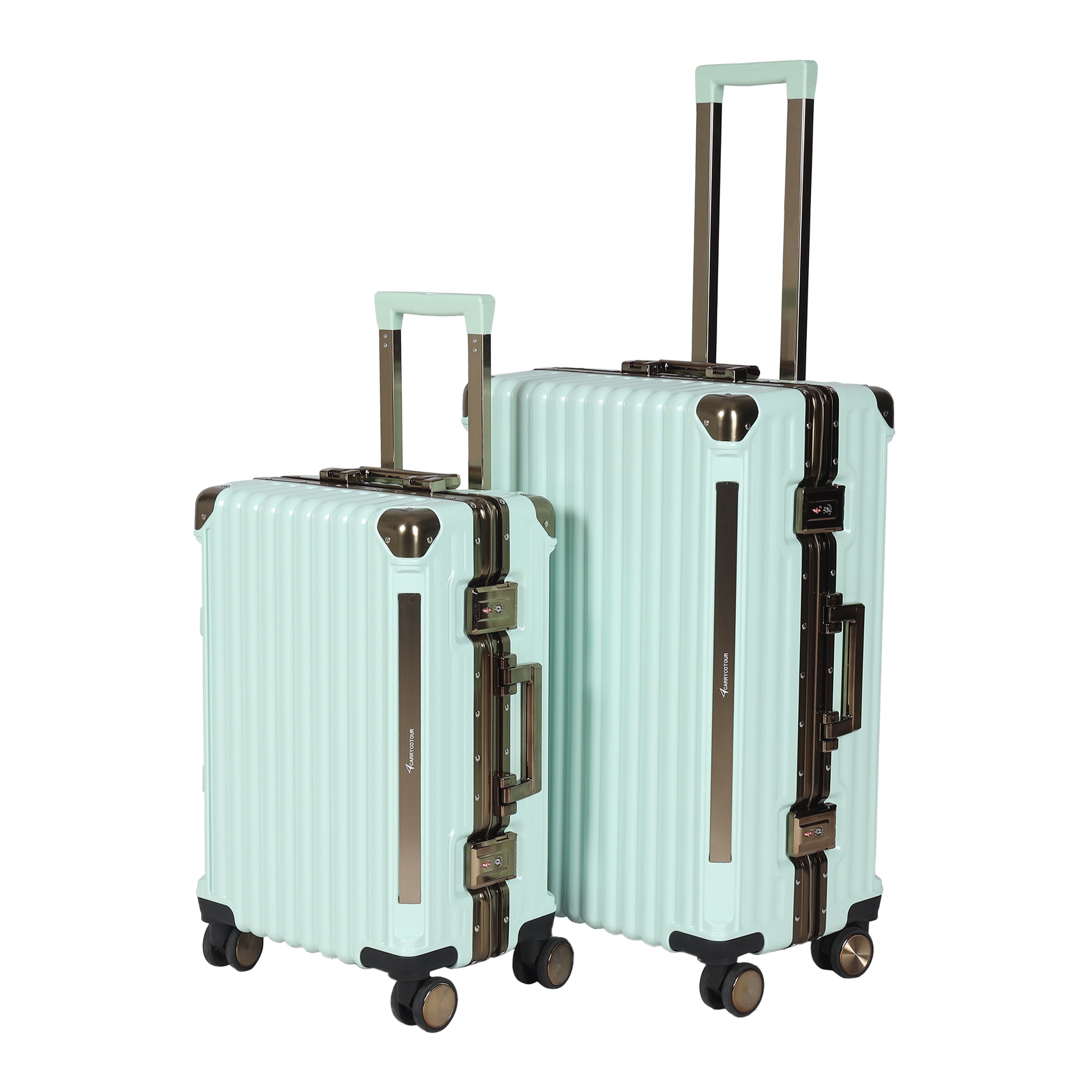 Buy Galaxy Green Suitcase Set Of 2 Online In India