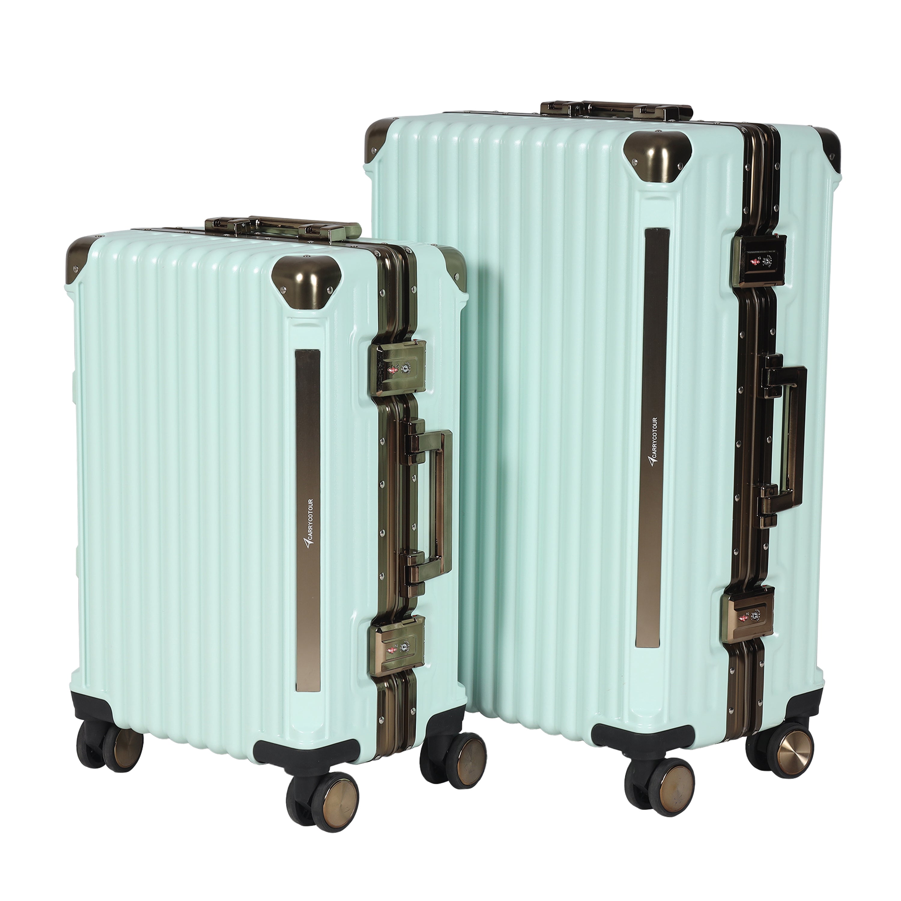 Galaxy Green Suitcase Set Of 2