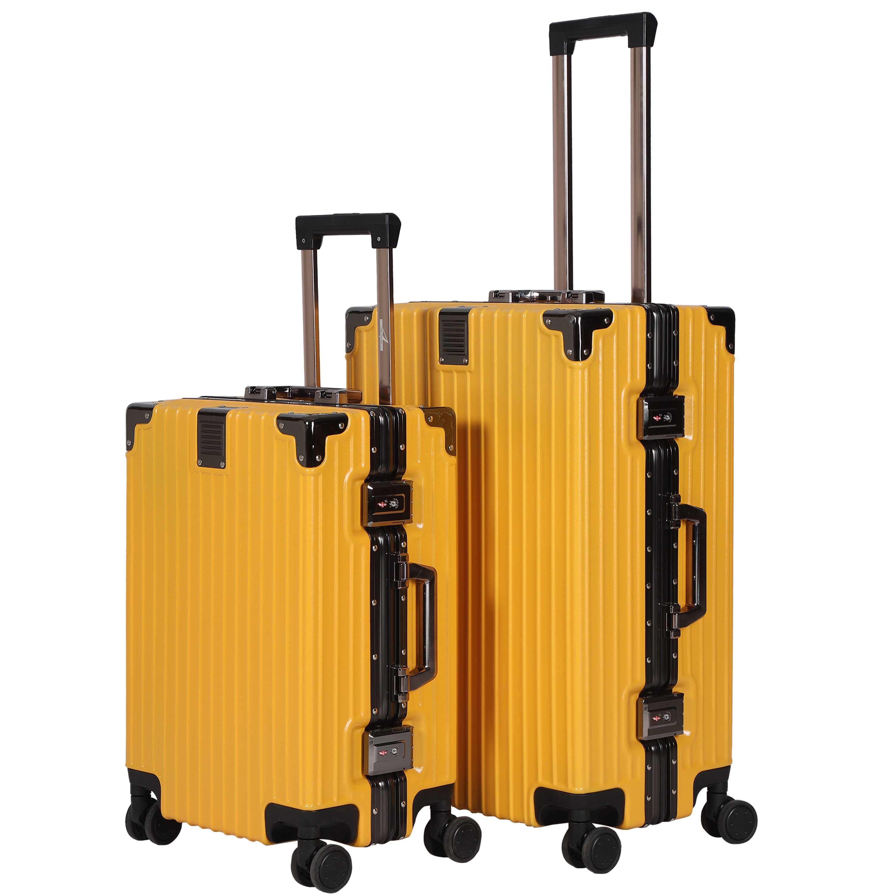 Golden Gate Yellow Suitcase Set Of 2