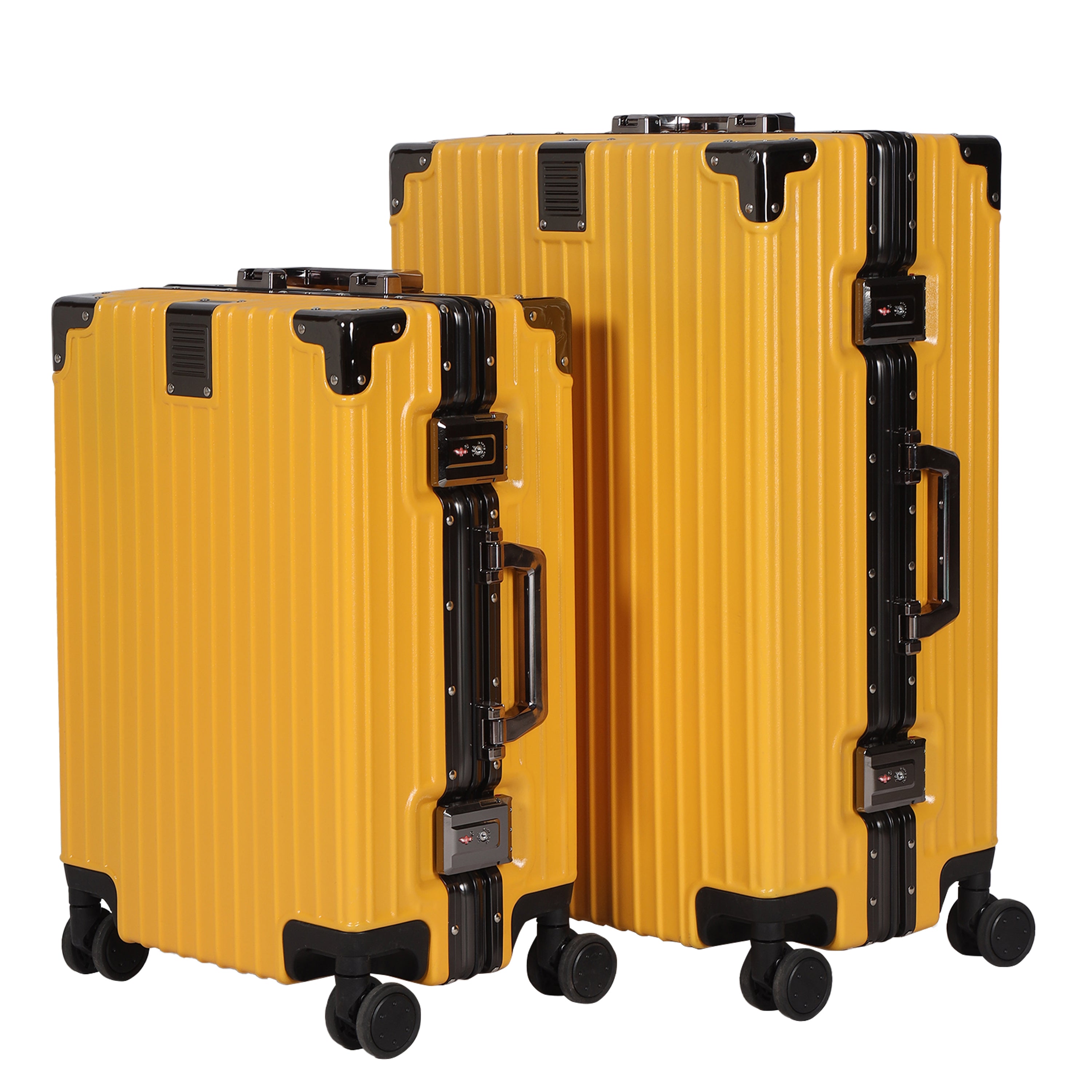 Golden Gate Yellow Suitcase Set Of 2